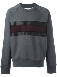 stripe sweatshirt  Ami Alexandre Mattiussi