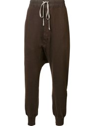 брюки с заниженным шаговым швом Rick Owens DRKSHDW