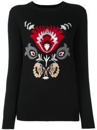 floral intarsia jumper  Markus Lupfer