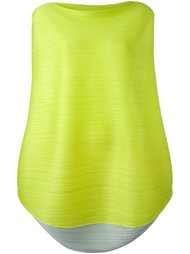 pleated round hem blouse Pleats Please By Issey Miyake