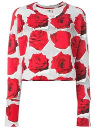 толстовка с узором в виде роз Ps By Paul Smith