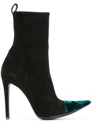 бархатные сапоги по щиколотку  Haider Ackermann