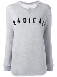 'radical' print sweatshirt Zoe Karssen