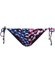 leopard print bikini bottoms  Versace