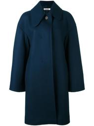 однобортное пальто Jil Sander