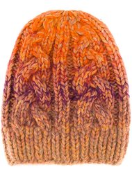 шапка вязки косичкой Missoni