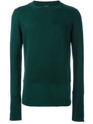толстовка с многослойными манжетами Ann Demeulemeester