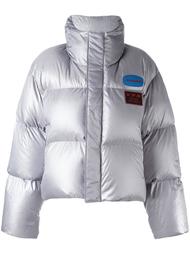 куртка-пуховик с эффектом металлик Hyein Seo