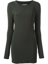 многослойное мини-платье  Mm6 Maison Margiela
