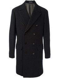 двубортное пальто Brunello Cucinelli