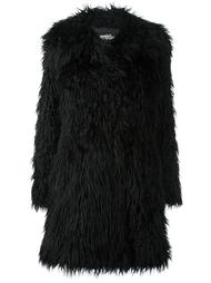 пушистое пальто Jeremy Scott