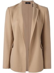 flap pockets open blazer Theory