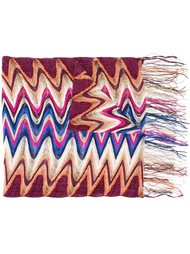 шарф с зигзагообразным узором Missoni