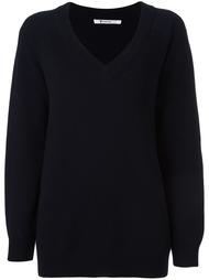 свитер c V-образным вырезом   T By Alexander Wang