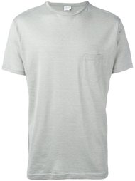 crew neck pocket T-shirt Sunspel