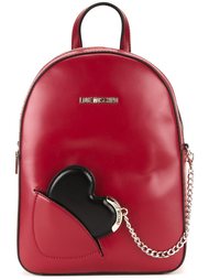 рюкзак с подвеской-сердцем Love Moschino