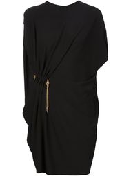 драпированное платье  Lanvin