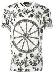 wheel print T-shirt Dolce &amp; Gabbana