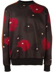 толстовка с цветочным принтом MSGM