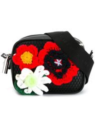 crochet flower crossbody bag Christopher Kane