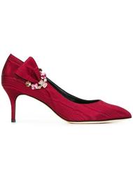 туфли-лодочки с заостренным носком Oscar de la Renta