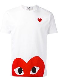 футболка с принтом логотипа   Comme Des Garçons Play