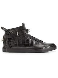 хайтопы с эффектом крокодиловой кожи Buscemi