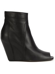 peep-toe wedge boots Rick Owens