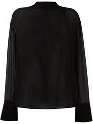 прозрачная блузка Emilio Pucci