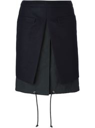 многослойная юбка  Sacai