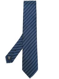 галстук в полоску Ermenegildo Zegna