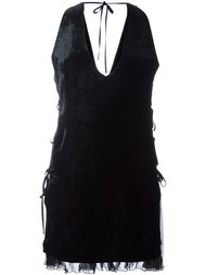 платье с оборочным подолом Dsquared2