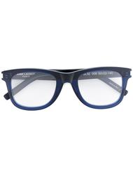 square frame glasses Saint Laurent