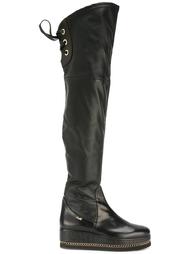 platform knee boots Loriblu