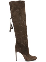 высокие сапоги на шпильке Le Silla