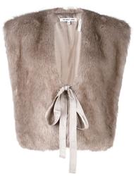 tie fastening vest Helmut Lang