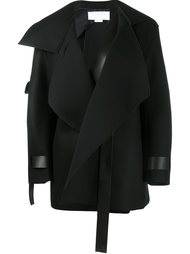 пальто с кожаными ремешками Esteban Cortazar