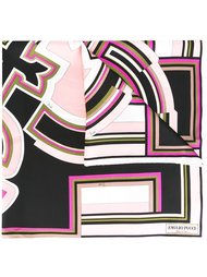 шарф с рисунком Emilio Pucci