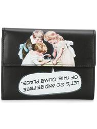 kitten print wallet Undercover