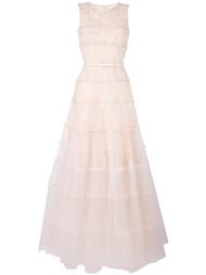 sleeveless gown  Oscar de la Renta