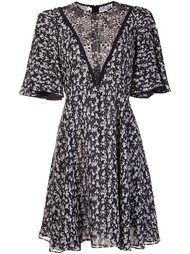 расклешенное платье с рисунком Giambattista Valli