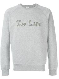 толстовка Too Late Saint Laurent