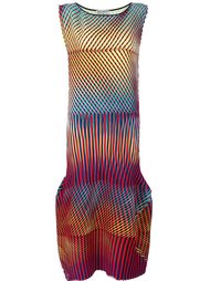 длинное платье 'Prism' с геометрическим узором Issey Miyake