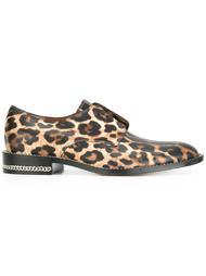 туфли с леопардовым принтом   Givenchy