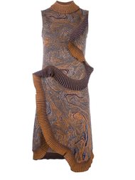 spiral ruffle dress Lanvin