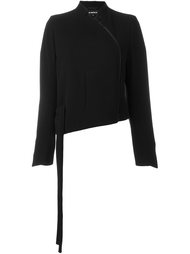 укороченная куртка на молнии  Ann Demeulemeester