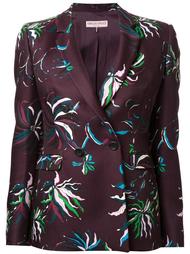 floral print fitted jacket Emilio Pucci