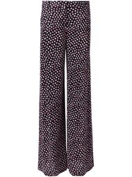 брюки с узором в горох Diane Von Furstenberg
