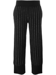 pinstripe knit trousers Opening Ceremony