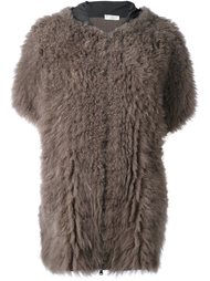 куртка с капюшоном и короткими рукавами Brunello Cucinelli